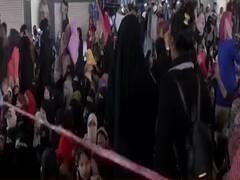 Jaffrabad में CAA, NRC के खिलाफ धरने पर महिलाएं