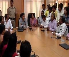 Tukaram Mundhe | नागपूरातील भाजपचे नगरसेवक मनपा आयुक्त तुकाराम मुंढे यांची भेटीला | ABP Majha