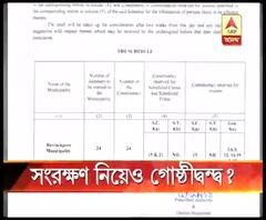 পুরসভার আসন সংরক্ষণ নিয়ে মালদার ইংরেজবাজারে তৃণমূলের গোষ্ঠীদ্বন্দ্ব 