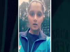 Sania Mirza raises awareness about Coronavirus