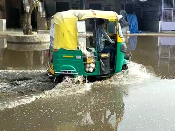 અરવલ્લી જિલ્લામાં ધોધમાર વરસાદ, બાયડ માર્કેટયાર્ડમાં ભરાયા પાણી, જુઓ વીડિયો