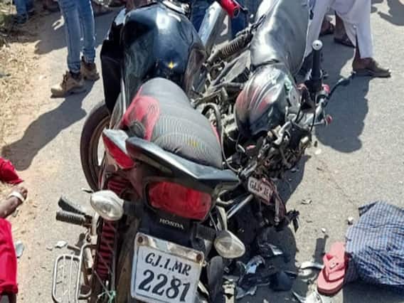 બનાસકાંઠાઃ થરાદમાં બે બાઇક વચ્ચે સર્જાયો અકસ્માત, બેના મોત
