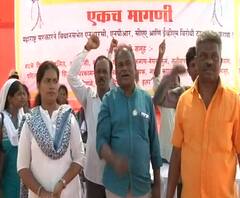 CAA, NRC आणि NPR विरोधात आदिवासी समाजाचा मुंबईतील आझाद मैदानात निषेध