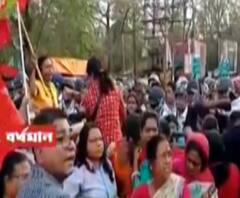 এনআরসি বিরোধিতা সহ পাঁচ দফা দাবিতে সিটুর আইন অমান্য আন্দোলন ঘিরে ধুন্ধুমার আসানসোলে