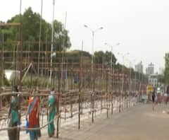 APMC Market Social Distancing | नवी मुंबईच्या एपीएमसी मार्केटमध्ये सोशल डिस्टन्सिंगची खबरदारी