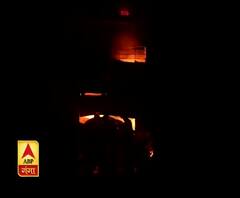 बिजनौर : बाइक पार्ट्स शो रूम में आग