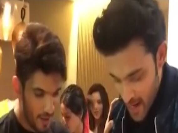 Parth Samthaan celebrates his birthday with 'Kasautii Zindagii Kay' co-stars