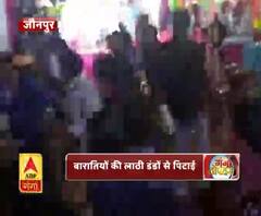 बारातियों की लाठी डंडों से पिटाई