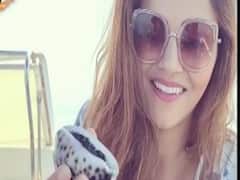 Rubina Dilaik enjoys her holiday