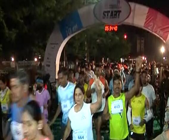 Womens day | महिला दिनानिमित्त नाशकात निर्भया मॅरेथॉन; रिंकू राजगुरू, जान्हवी कपूरची हजेरी