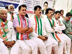 રાજ્યસભાની ચૂંટણીને લઈ કોંગ્રેસના પાટીદાર ધારાસભ્યોએ કરી ગુપ્ત બેઠક, જુઓ વીડિયો