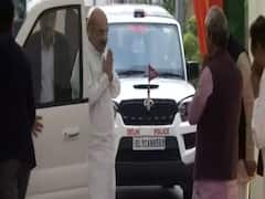 CEC बैठक के लिए पार्टी दफ्तर पहुंचे BJP के बड़े नेता