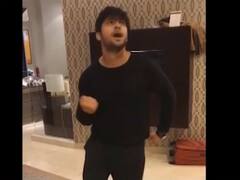 Namish Taneja dances on a SRK song to pass his self-isolation time