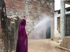 Bhilwara: Lady Sarpanch Kismat Gurjar's way to combat coronavirus | Matrabhoomi