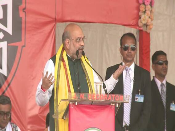'बंगाल में भतीजे से लेकर सरपंच तक भ्रष्टाचार फैला है'- Amit Shah का Mamata Banarjee पर निशाना | Full Speech