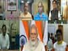 PM Modi interacts with health professionals fighting Coronavirus