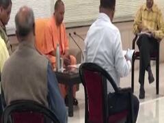 Social distancing seen in CM Yogi cabinet meeting