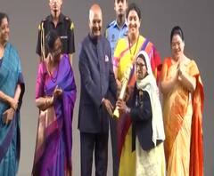 TOP 50 | राष्ट्रपतींच्या हस्ते 103 वर्षीय मन कौर यांचा सन्मान | बातम्यांचं अर्धशतक | ABP Majha