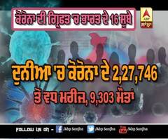  ਦੁਨੀਆਂ 'ਚ ਕੋਰੋਨਾ ਨਾਲ ਕਿੰਨੀਆਂ ਮੌਤਾਂ ਤੇ ਕਿੰਨੇ ਮਰੀਜ਼ ?