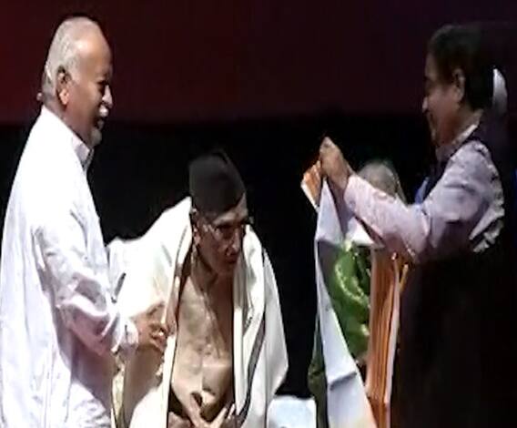 Nitin Gadkari | तीन क्षेत्रात पारंगत असणारं उत्कृष्ट व्यक्तिमत्व म्हणजे मा.गो. वैद्य : नितीन गडकरी