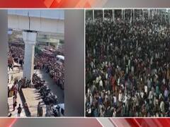 Thousands crowd Anand Vihar bus terminal | Groud Report From Delhi 