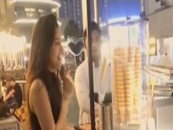 Tejasswi Prakash has trouble fetching an ice cream