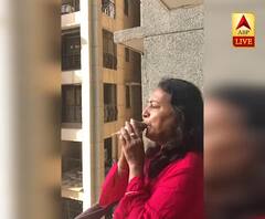 Corona Commandos के सम्मान में लोगों ने बजाया शंख और ताली