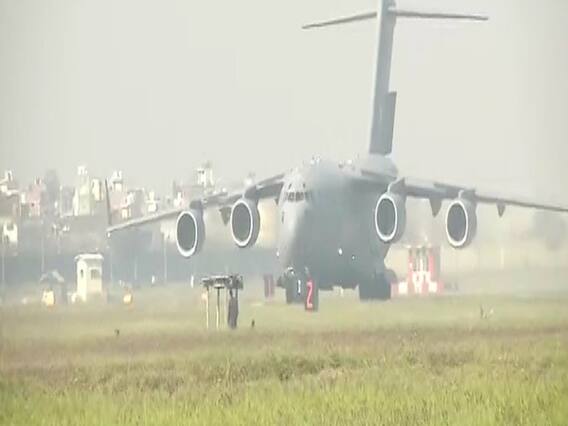 Coronavirus: IAF plane with Indians from Iran lands