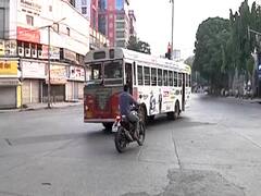 Empty streets in Mumbai after lockdown due to COVID-19