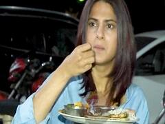 Beyhadh 2: Jennifer Winget celebrates Holi by relishing food