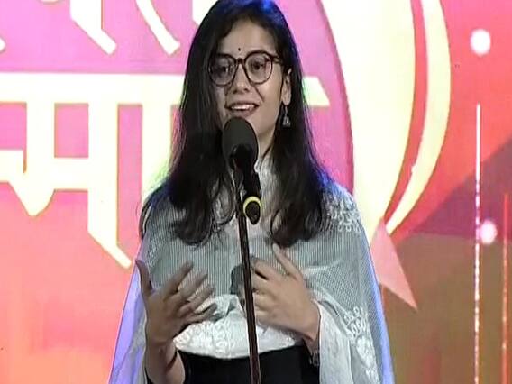 ABP Shakti Samman: 'गिरते-पड़ते लड़ जाना है, रुक जाना मुझको रास नहीं'- महिला दिवस पर Nidhi Narwal की कविता