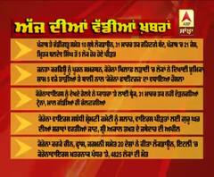 Headlines On ABP Sanjha (22-3-2020)