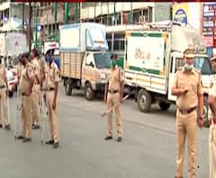 SRPF in Thane | विनाकारण गर्दी टाळण्यासाठी ठाणे पोलिसांकडून SRPF पाचारण | ABP Majha