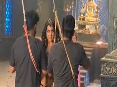Naagin 4: Nia Sharma displays her strength during shoot 