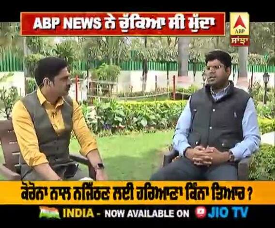 As Liquor vends in Haryana ignore Lockdown , ABP News seeks answer from Deputy CM 