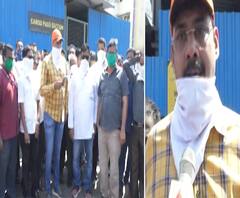 Cargo Workers | विमानतळावरील कार्गो सेवा बंद करा, कोरोनाचा वाढता धोका बघता मनसेची मागणी