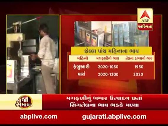 મગફળીનુ બમ્પર ઉત્પાદન છતાં સિંગતેલના ભાવમાં ભડકો, લોકો પરેશાન, જુઓ વીડિયો 