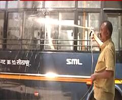 Coronavirus | कोरोनाचा धोका टाळण्यासाठी पोलिसांच्या गाड्यांचं निर्जंतुकीकरण