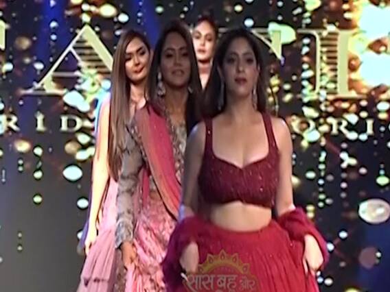 Saas Bahu Aur Saazish Full: Celebs ramp-walk for a cause
