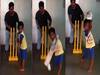 Diaper Boy plays cricket during Janta Curfew