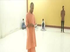 CM Yogi Adityanath inspects community kitchen in Lucknow's Jiamau