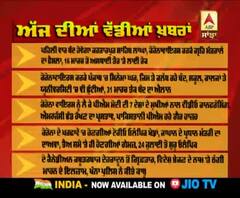 Headlines On ABP Sanjha (15-3-2020)