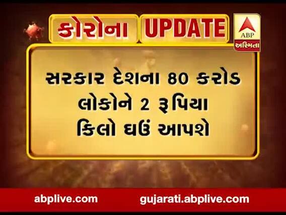 કોરોનાનો કહેરઃ દેશના 80 કરોડ લોકોને સરકાર 2 રૂપિયે કિલો ઘઉં આપશે, જુઓ વીડિયો