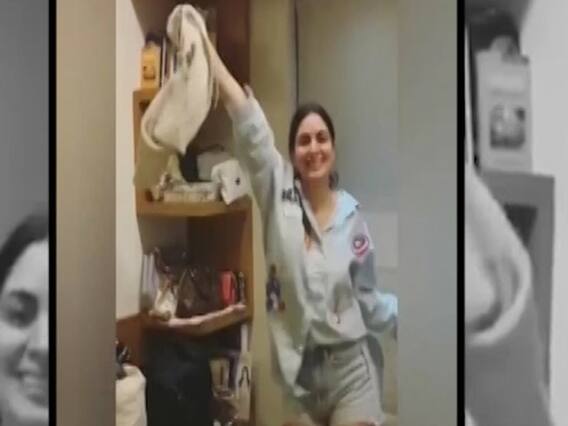 Kundali Bhagya's Shraddha Arya aka Preeta dances while cleaning house 
