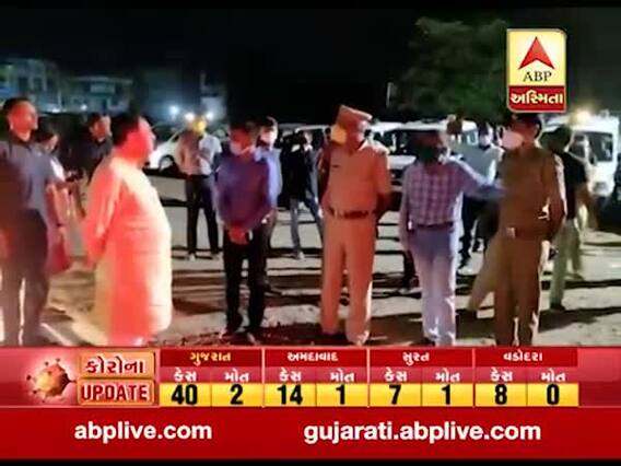 ગુજરાત લોકડાઉનઃ શ્રમિકોને વતન પહોંચાડવાની કરાઈ વ્યવસ્થા, ચિલોડા પહોંચ્યા મુખ્યમંત્રી