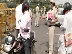 Police inquiring everyone leaving house without reason