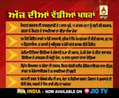 Headlines On ABP Sanjha (11-3-2020)