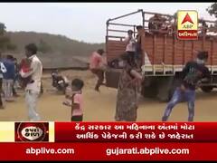 ગુજરાત લોકડાઉનઃ અરવલ્લીથી વતન પરત ફરી રહ્યા છે શ્રમિકો, જુઓ વીડિયો