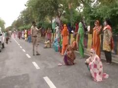 Ghaziabad: Chaos at a Gurudwara over distribution of ration to the needy