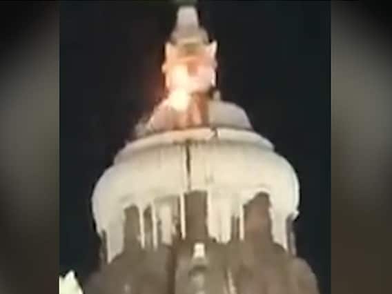 Jaggannath धाम के ध्वज में आग से हड़कंप